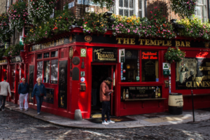 The Temple Bar, Irish pub.